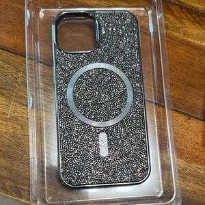 MVMT Glitter Black MagSafe Case IPhone 15/14/13